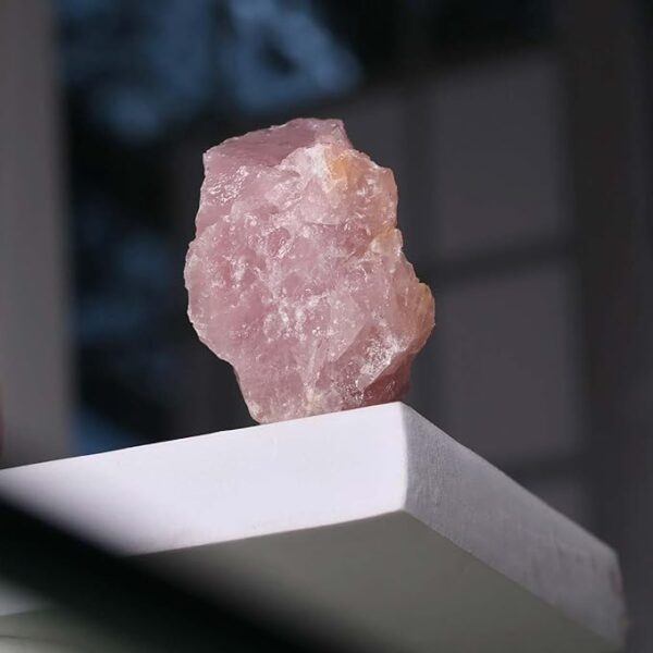 Raw Rose Quartz Cluster - Image 4