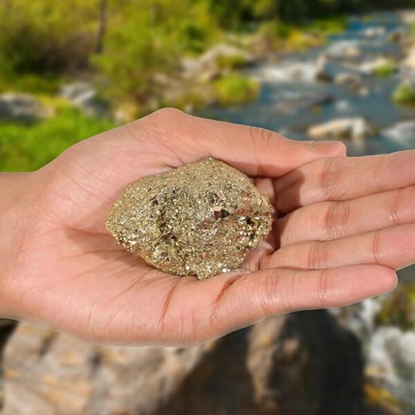 Raw Pyrite Cluster - Image 2