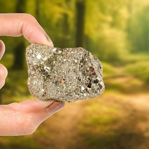 Raw Pyrite Cluster - Image 3
