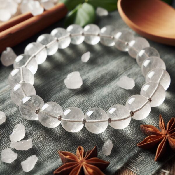 Clear Quartz Bracelet (Clarity & Energy) - Image 5