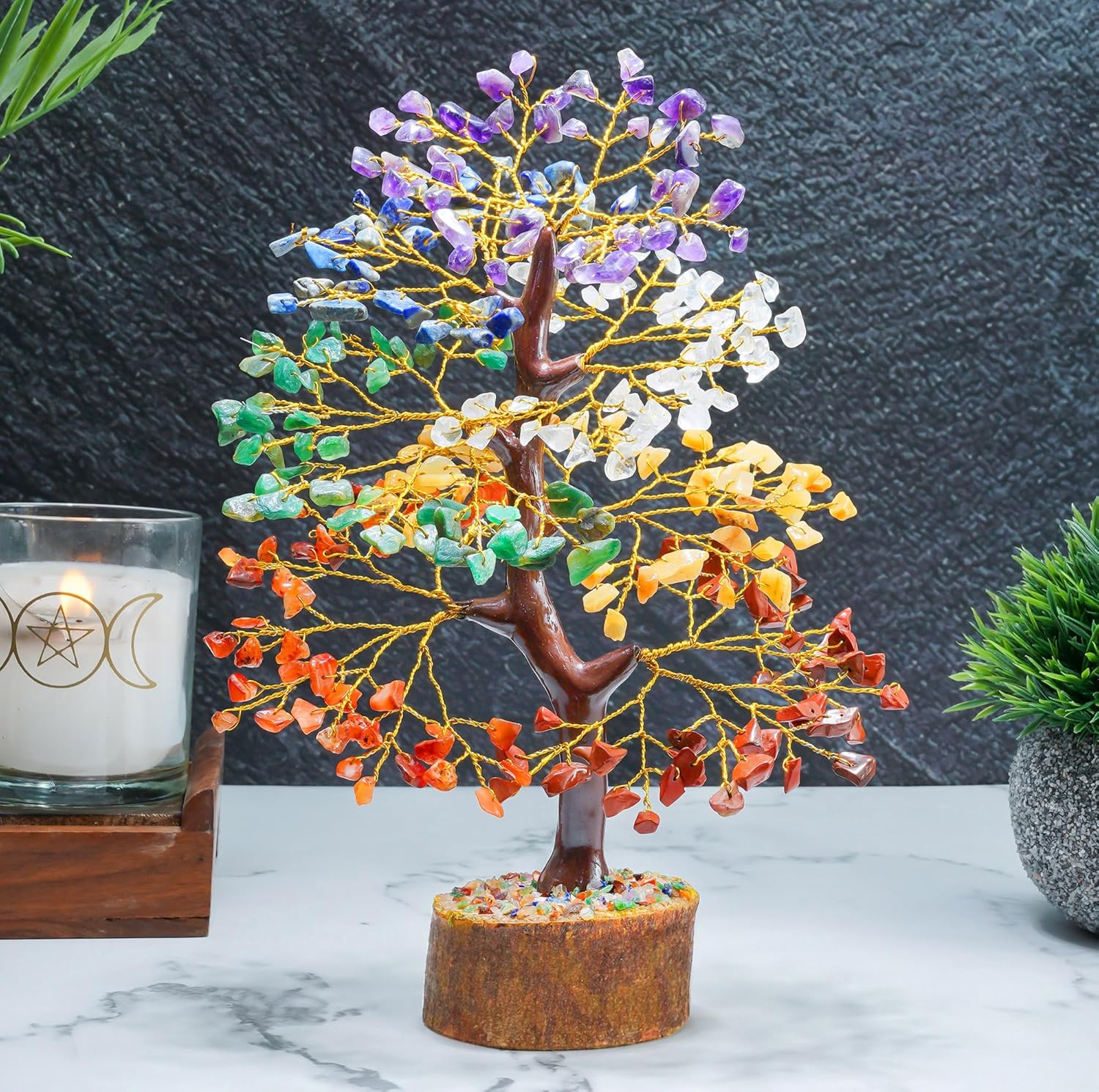 7 Chakra Crystal Tree