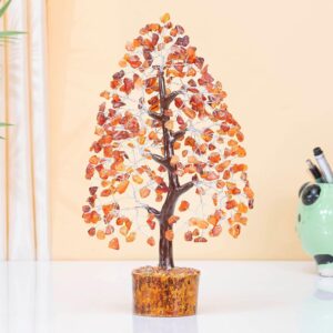 Carnelian Chakra Tree by Infinite Ratnaz for energy, motivation, and sacral chakra healing