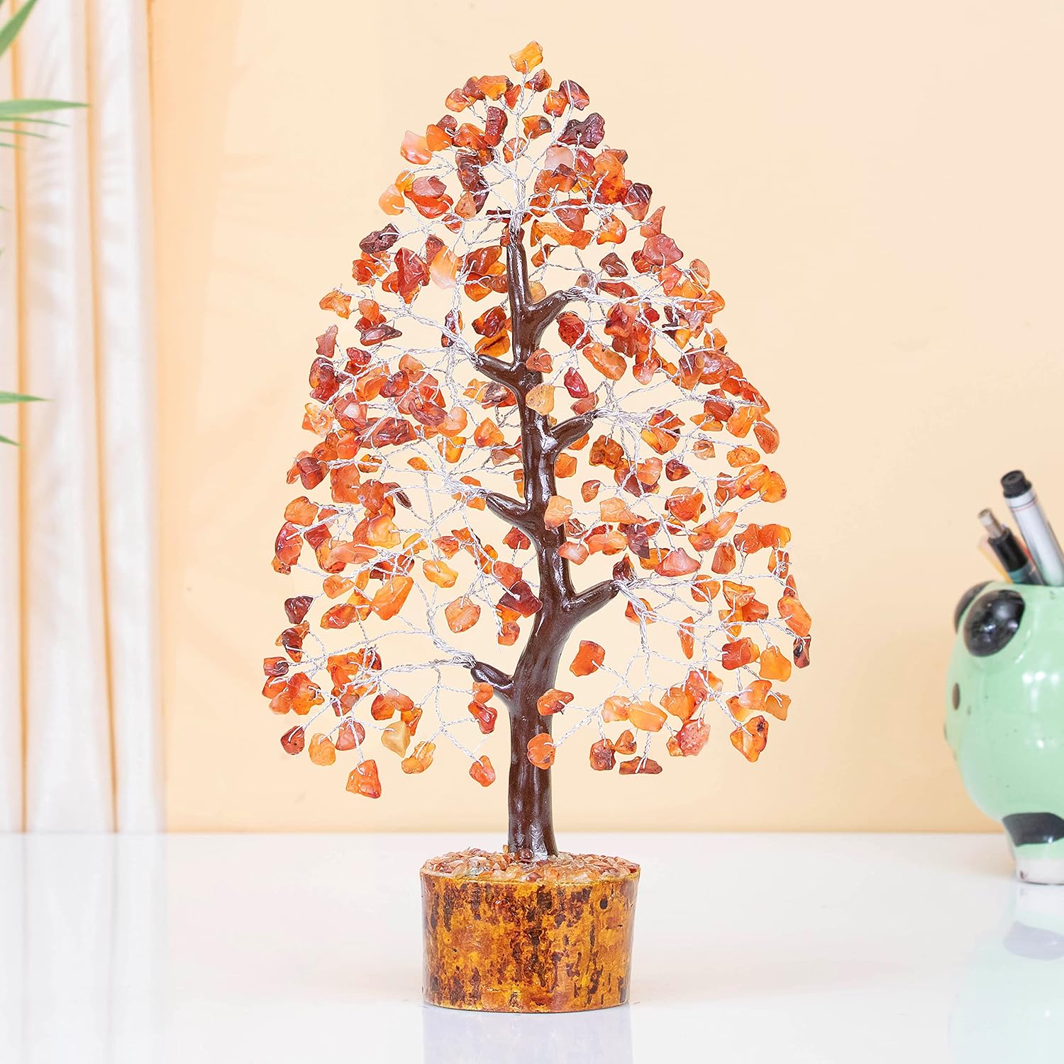 Carnelian Chakra Tree by Infinite Ratnaz for energy, motivation, and sacral chakra healing