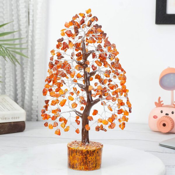 Carnelian Chakra Tree by Infinite Ratnaz for energy, motivation, and sacral chakra healing