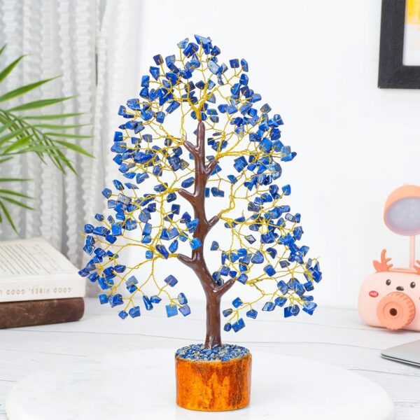 Lapis Lazuli Crystal Tree by Infinite Ratnaz for wisdom, truth, and spiritual growth