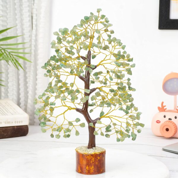 Green Jade Crystal Tree by Infinite Ratnaz for luck, prosperity, and emotional balance