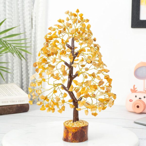 Yellow Aventurine Crystal Tree by Infinite Ratnaz for positivity and prosperity