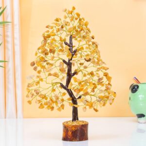 Yellow Aventurine Crystal Tree by Infinite Ratnaz for positivity and prosperity